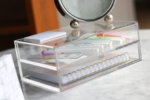 Load image into Gallery viewer, Acrylic 2 drawers storage box - Minima Basics