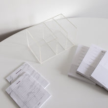 Load image into Gallery viewer, Acrylic pen and sticky notes organizer set - Minima Basics x Poi & Hun