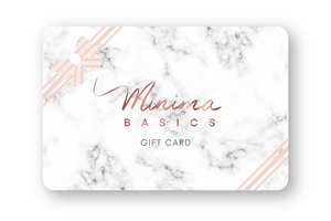 Minima Basics - Gift Card