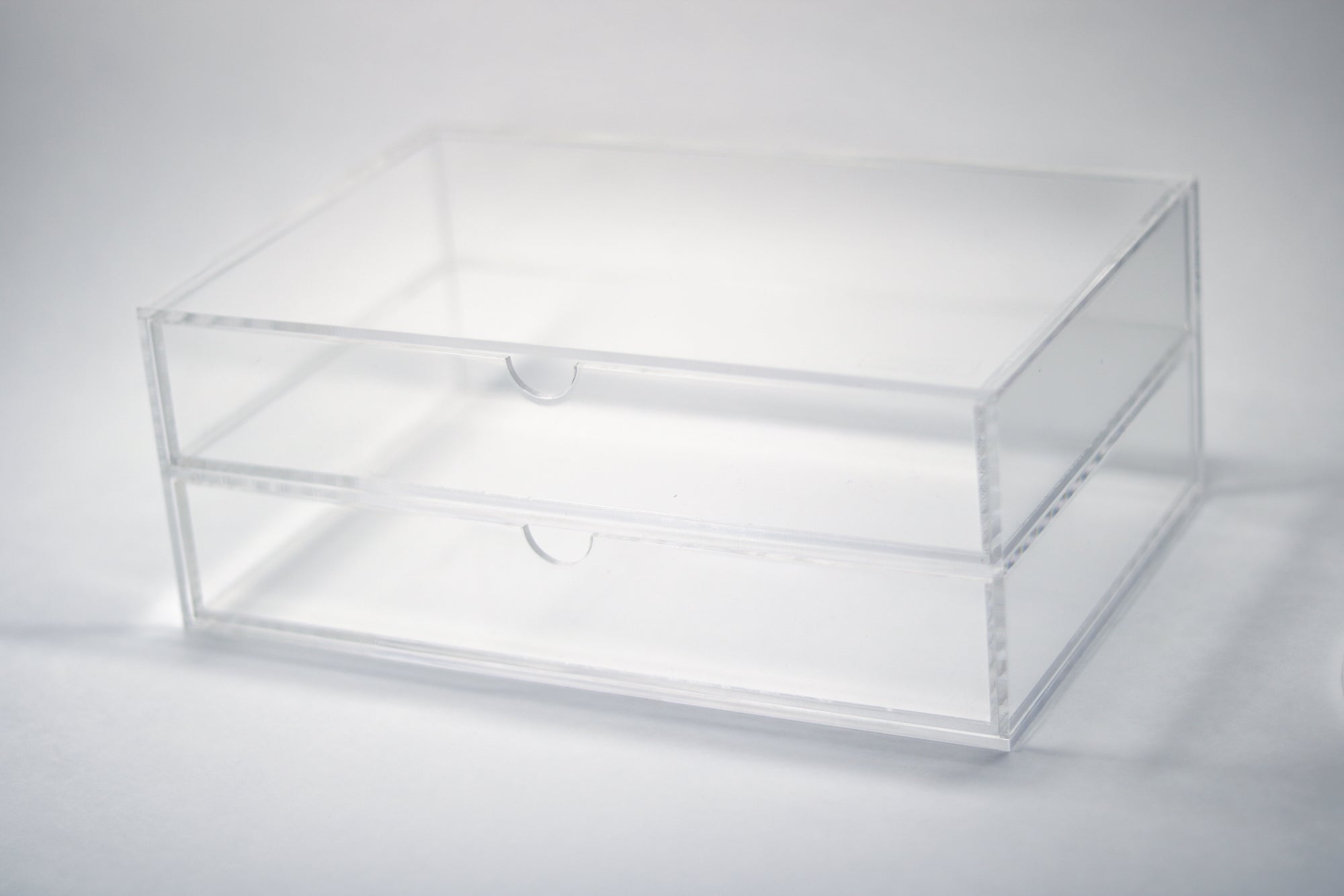 Minima Basics  Acrylic 2 drawers storage box