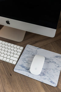 Office non-slip marble mouse pad