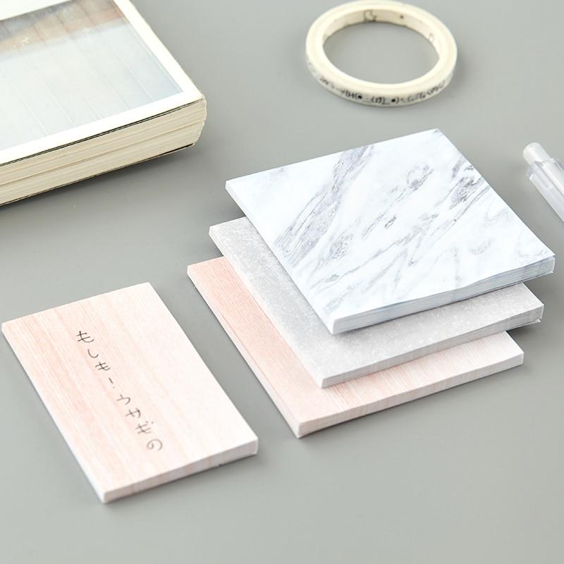 Marble Memo Sticky Notes Set | Minima Basics