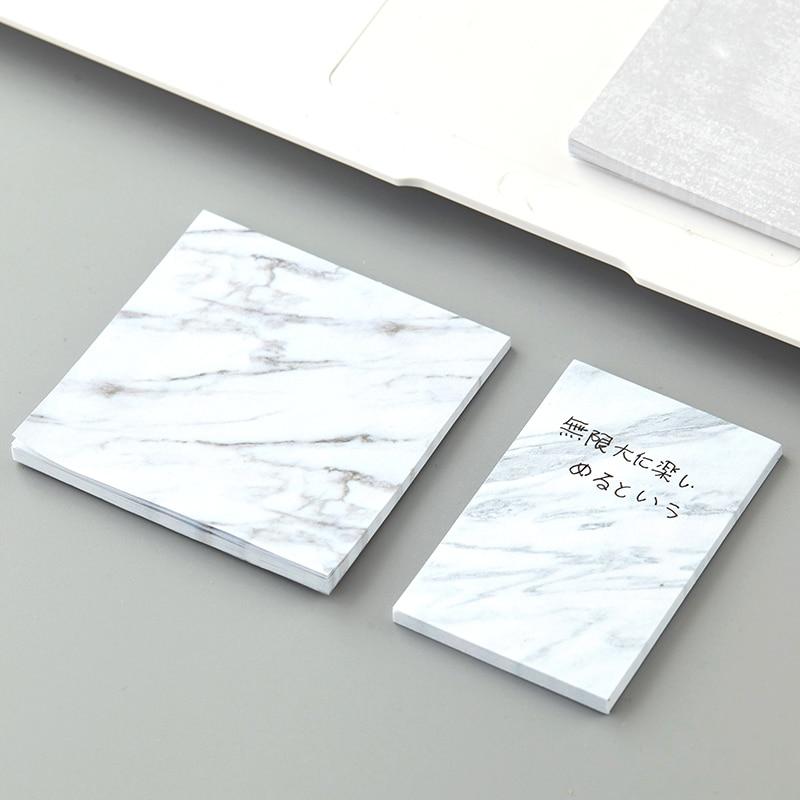 Marble Memo Sticky Notes Set | Minima Basics